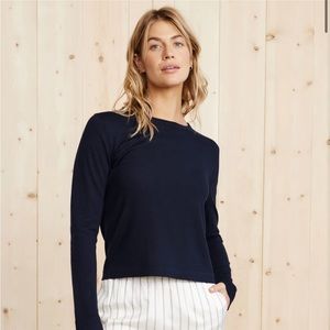 Jenni Kayne Mercer Crewneck in Navy (S)